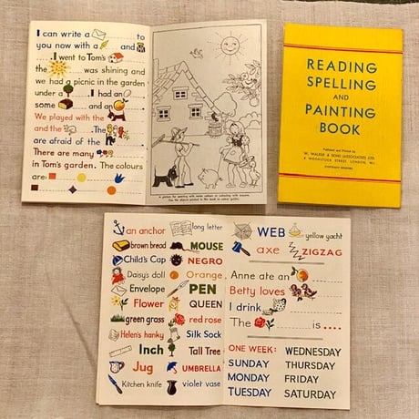イギリスの読み書き練習帳