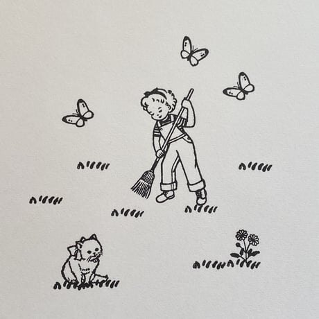 オリジナルタンプ・おそうじ