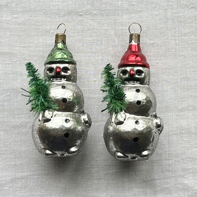 ドイツ製　クリスマスオーナメント　ガラスオーナメント　8点 ガラスオーナメント8cmアソート4個セット