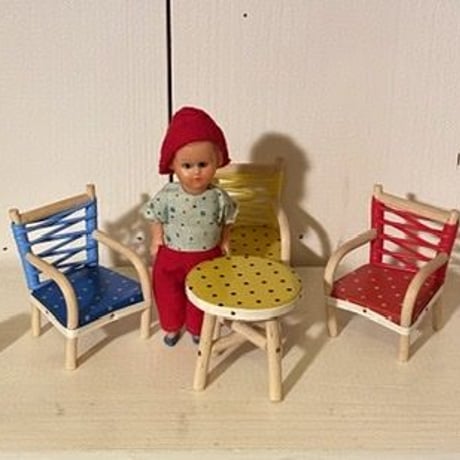 ドール家具4点セット