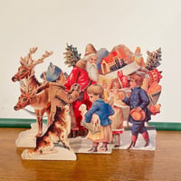 3Dクリスマスカード・トナカイ