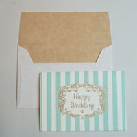 ミニグリーティングカード(封筒付き)・結婚祝い
