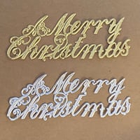 ドレスデントリム・メリークリスマスゴールド／シルバー
