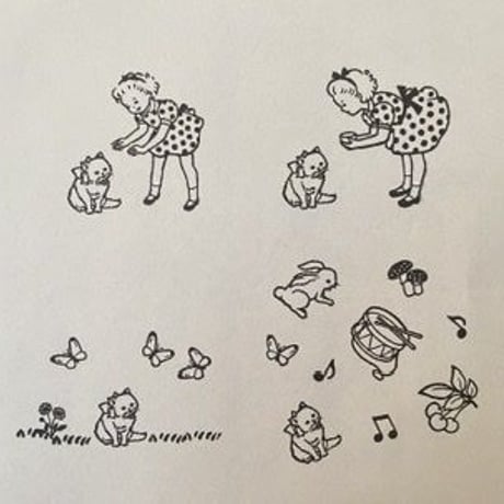 オリジナルスタンプ・ねこ