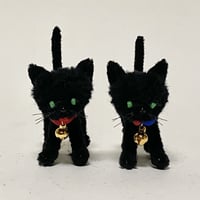 手作りモールキット「2匹の黒ねこ」