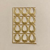 ドレスデントリム・ホースシューズS ゴールド/シルバー