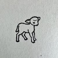 オリジナルスタンプ・子ひつじ