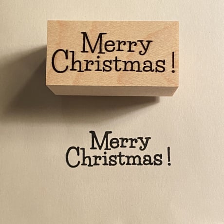 オリジナルスタンプ・Merry Christmas!