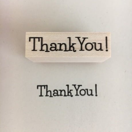オリジナルスタンプ・Thank you