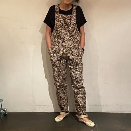 オーバーオール・ヒョウ柄