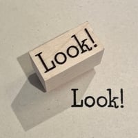 オリジナルスタンプ・Look!
