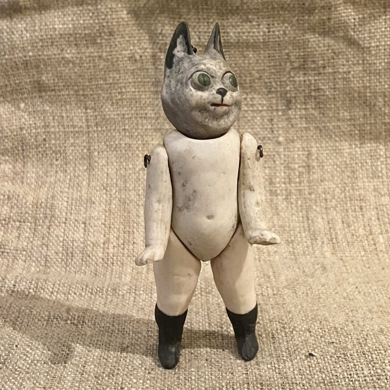 ミニョネット9・グレー頭のねこ | Biscuit web store