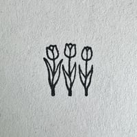 オリジナルスタンプ・チューリップ