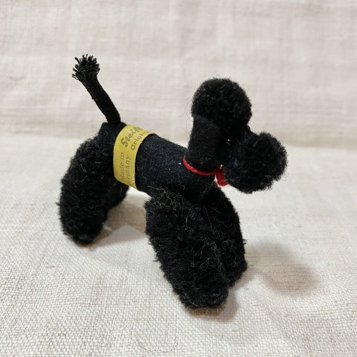 シュタイフのポンポンプードル・黒 | Biscuit web store