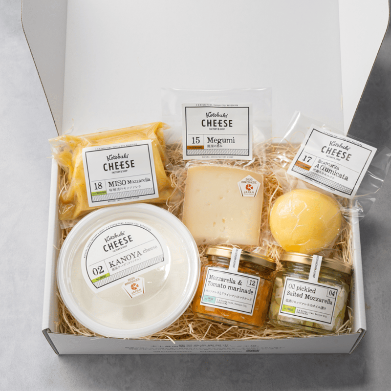 チーズ職人おすすめ！kotobukicheese バラエティBOX・6種類 | kotobuk