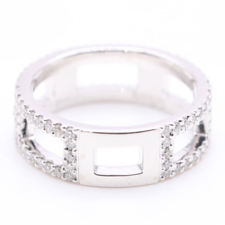 Pt950 Diamond LL Ring