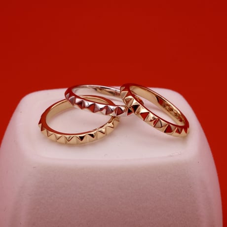 K18 Studs Ring