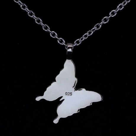 MASAMI Swallowtail Butterfly Blue Spinel Pendant