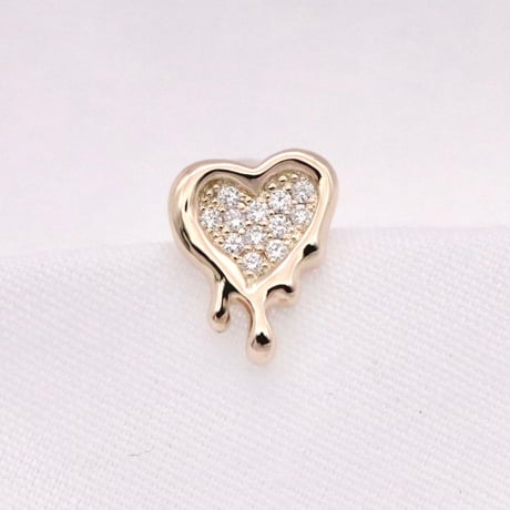 「MeltyLove」K10YG Diamond Pierce