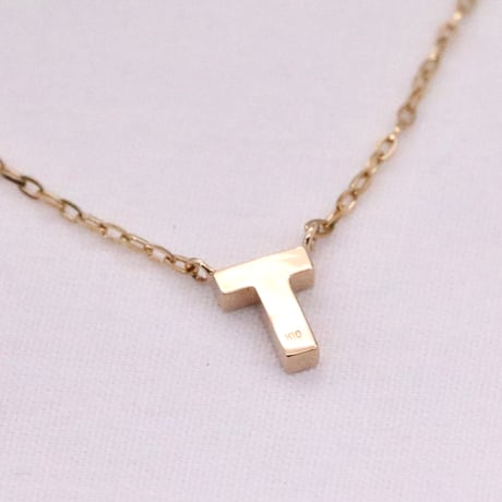 K10YG "T" Pendant. Collaboration with Gaya-K