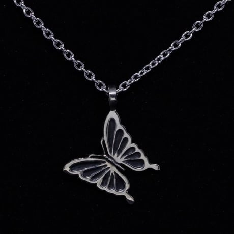 MASAMI Swallowtail butterfly Jet black  Pendant