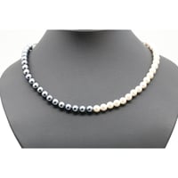 Bi-color Pearl Necklace