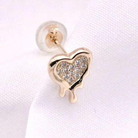 「MeltyLove」K10YG Diamond Pierce