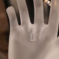 Pt950 Diamond LL Necklace