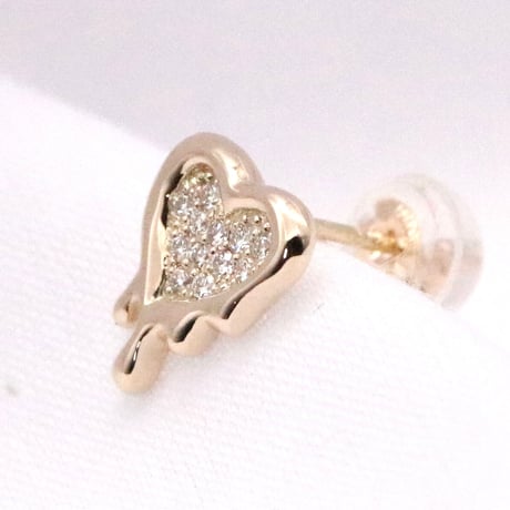 「MeltyLove」K10YG Diamond Pierce
