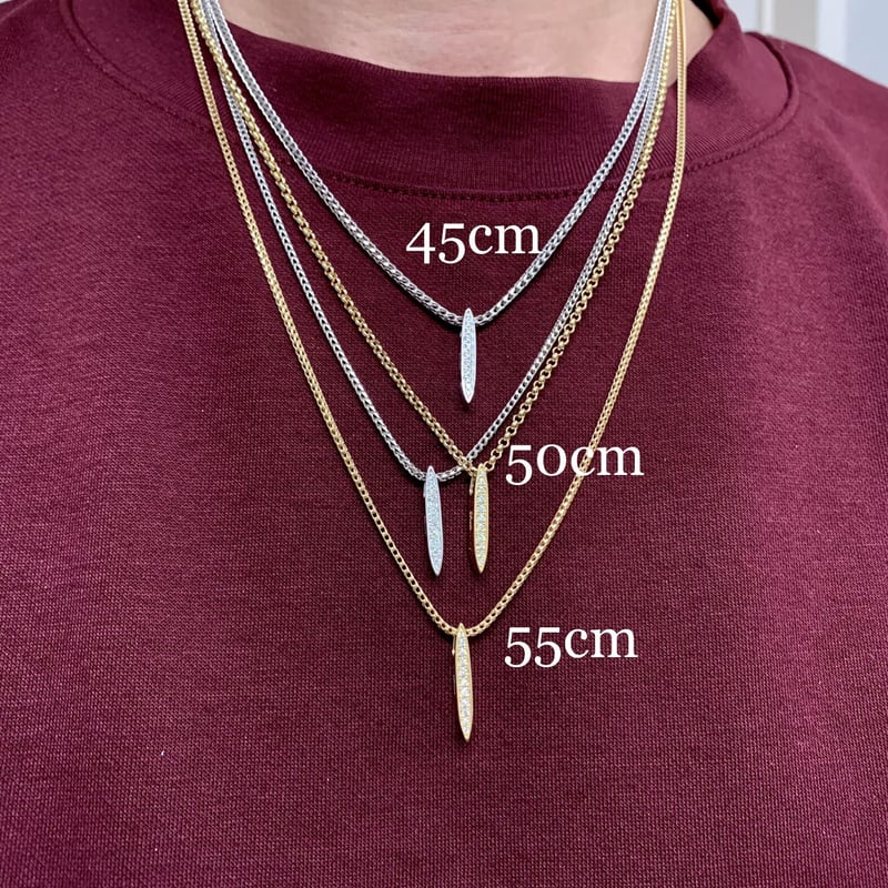 Pt850 ロロチェーン 45cm | LUXIS JEWELRY 