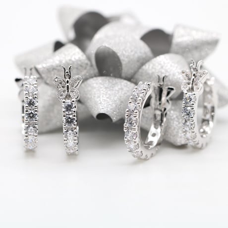 【両耳2個】MASAMI Butterfly Eternity Pierce