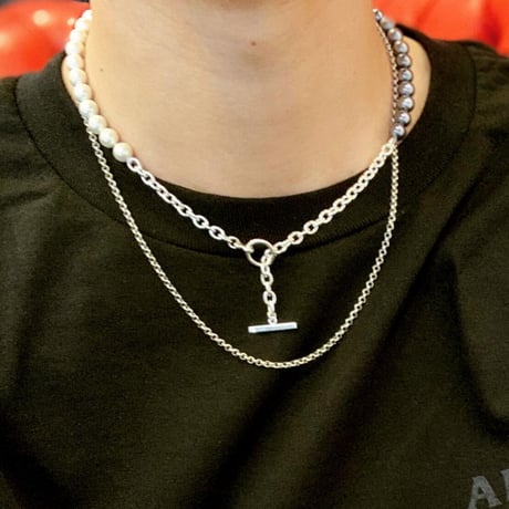 Bi-color Pearl Necklace