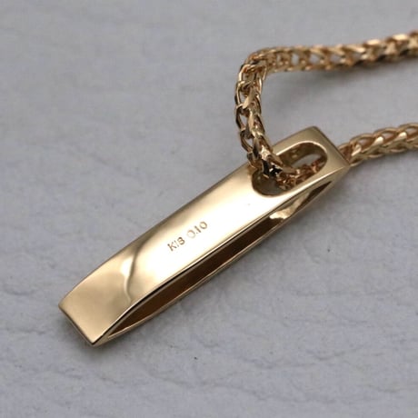 K18 Palm leaf Pendant top