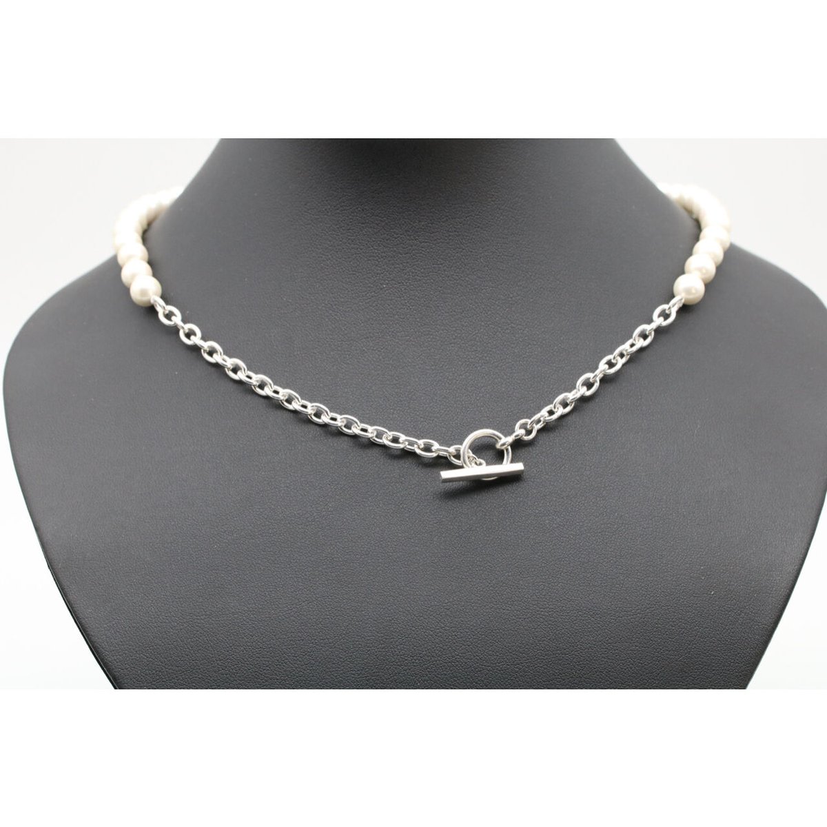 【お値引き価格です】Ｅ．Ｐアクセ【エンドレス．パワーアクセ】Ｒ．Ａｕ オリジナル White Pearl Necklace | LUXIS JEWELRY