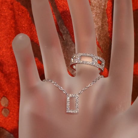 Pt950 Diamond LL Necklace