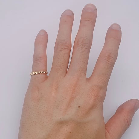 K18 Studs Ring