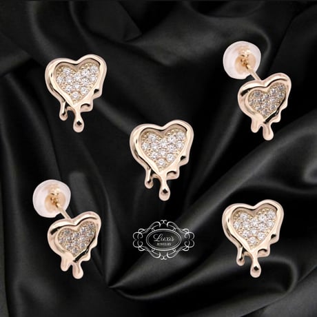 「MeltyLove」K10YG Diamond Pierce