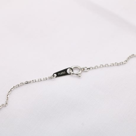 Pt950 "T" Pendant. Collaboration with Gaya-K