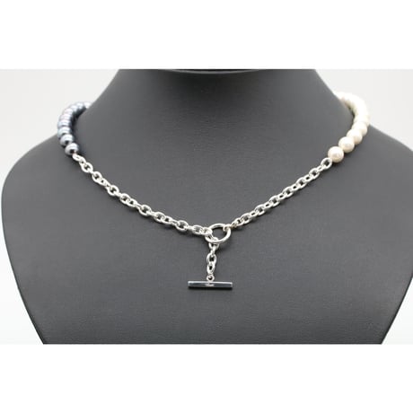 Bi-color Pearl Necklace