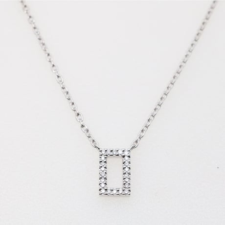 Pt950 Diamond LL Necklace