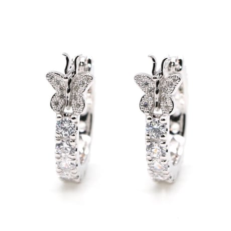 【両耳2個】MASAMI Butterfly Eternity Pierce