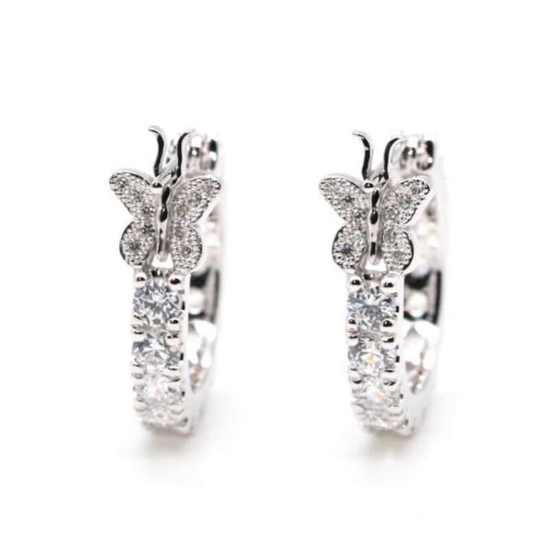 両耳2個】MASAMI Butterfly Eternity Pierce | LUXIS