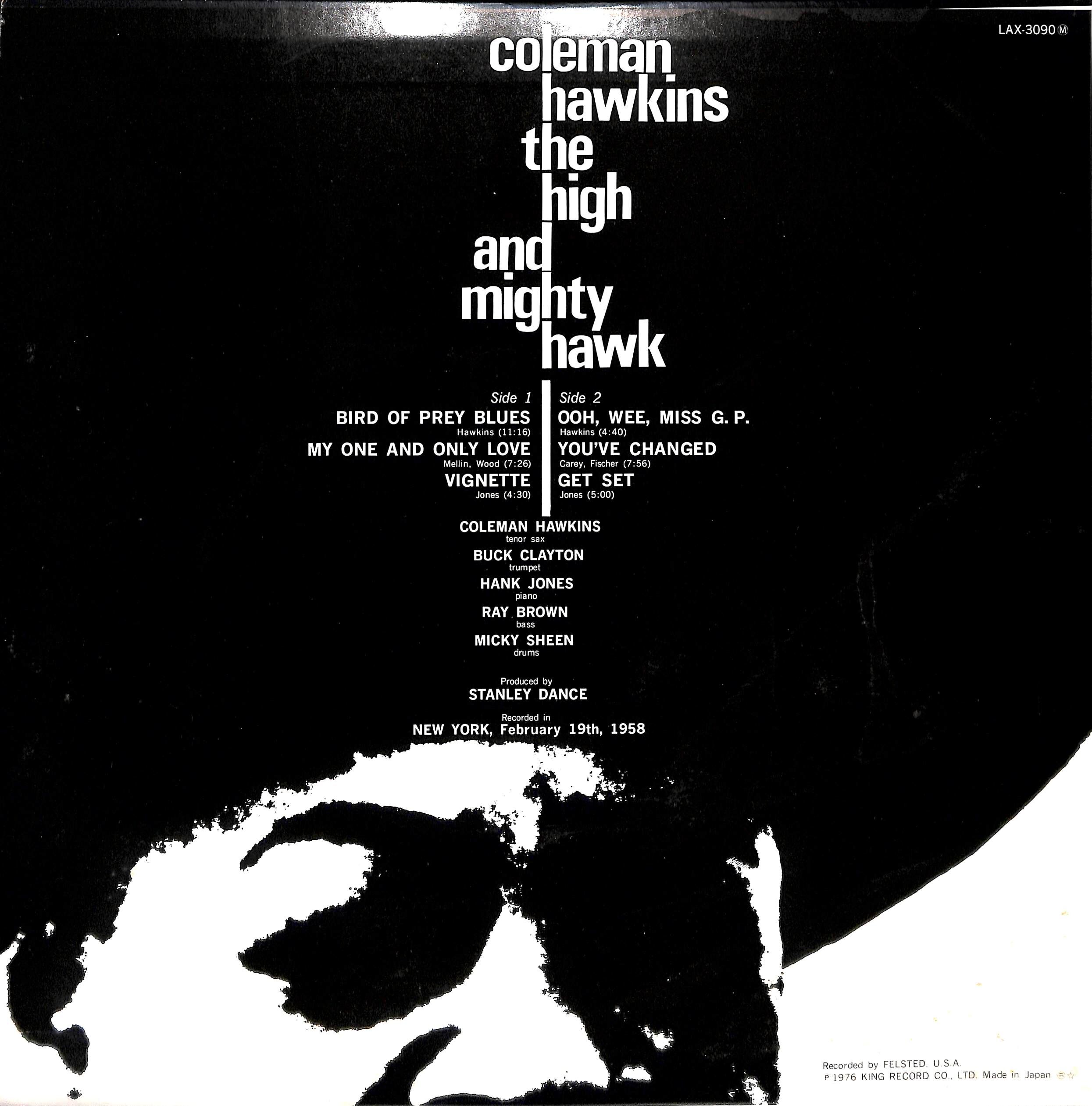 コールマン・ホーキンス / The High And Mighty Hawk [※国内盤,品番