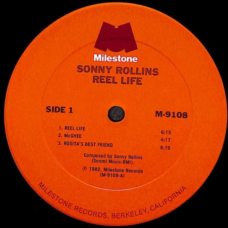 ソニー・ロリンズ / Reel Life［※輸入盤,生産国:US,品番:M-9108］(LPレコード)