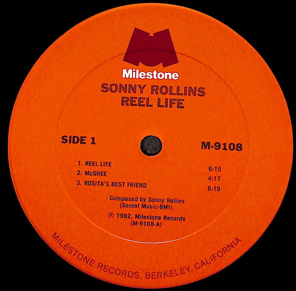 ソニー・ロリンズ / Reel Life［※輸入盤,生産国:US,品番:M-9108］(LPレ