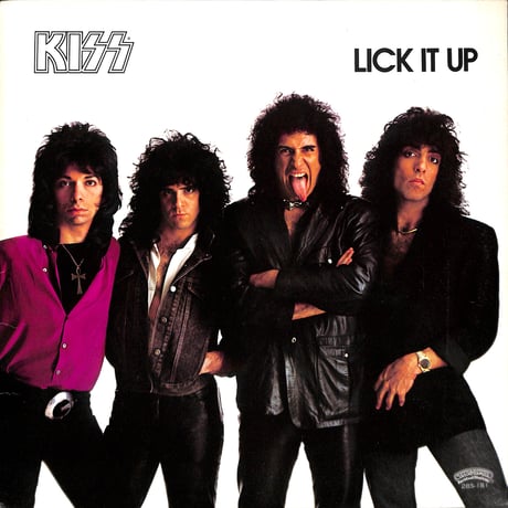 KISS / Lick It Up 地獄の回想 [※国内盤,品番:28S-181］(LPレコード)