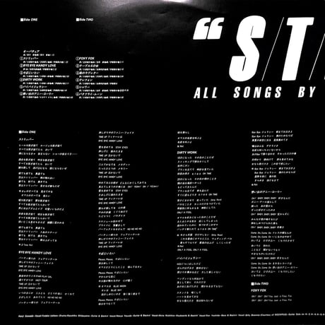 沢田研二 / ストリッパー [※国内盤,品番:28MX 1040］(LPレコード)