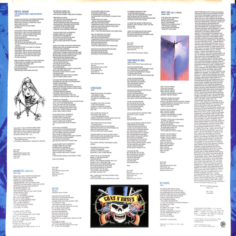 ガンズ・アンド・ローゼズ / Use Your Illusion II [※輸入盤,生産国:U