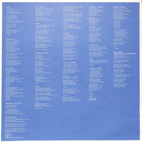 エリック・クラプトン / グレイテスト・ビデオ・ヒッツ [発売年:1989年][※品番:VAL-3119](Laser Disc)