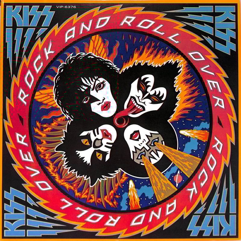 【当時物】KISS キッス　地獄のロックファイヤーLPレコード KISS キッス 地獄のロックファイヤーLPレコード キッス /地獄の